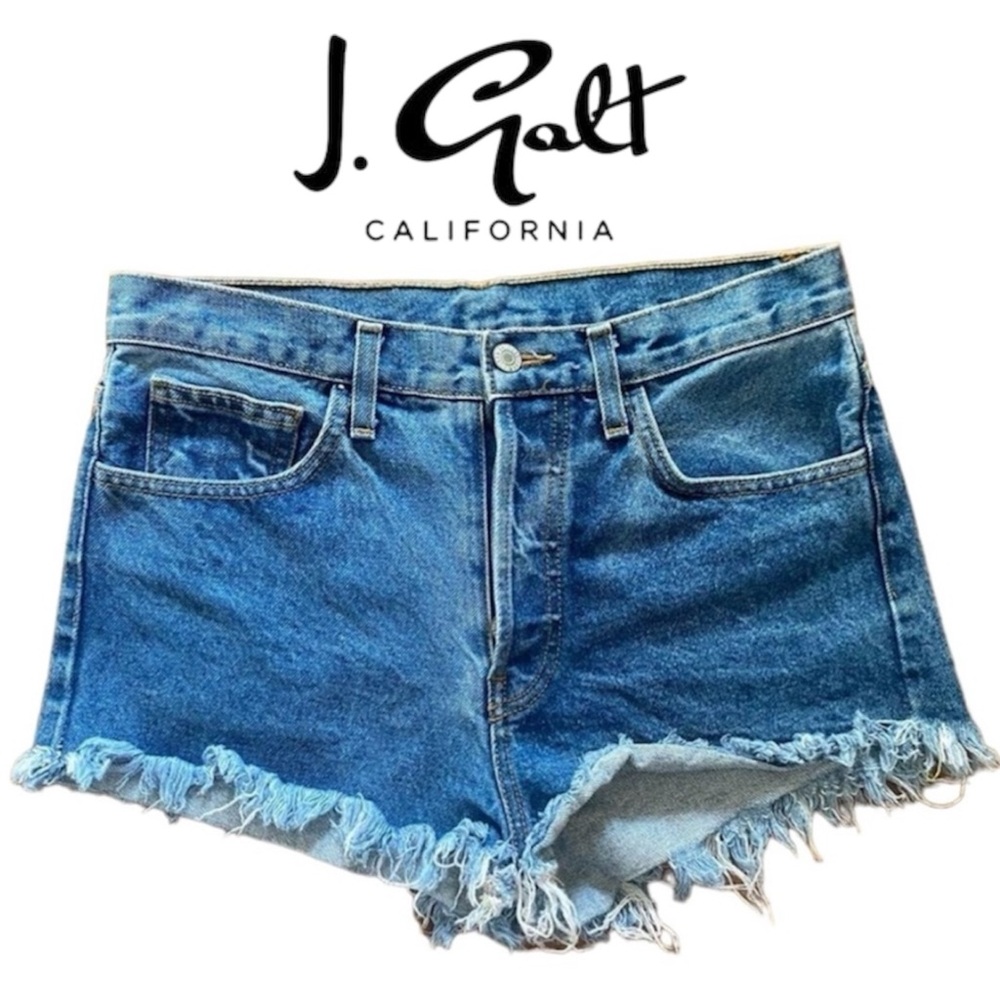 John Galt denim Shorts Blue Cut off Brandy‎ Melville Size medium